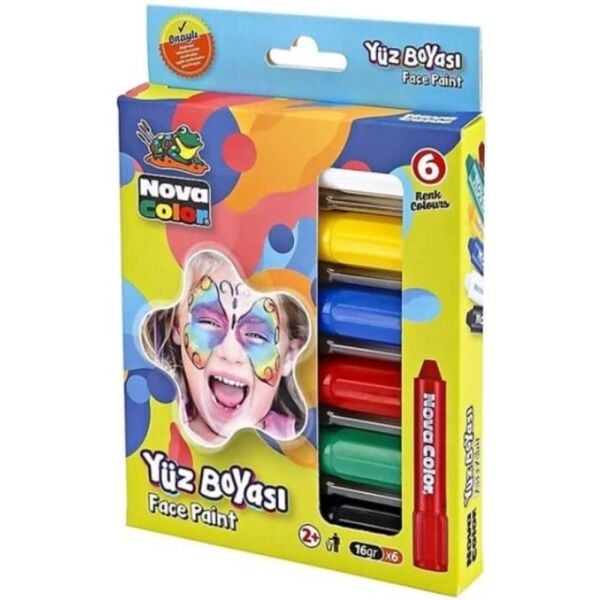 Nova Color Yüz Boyası 6 Renk NC-212