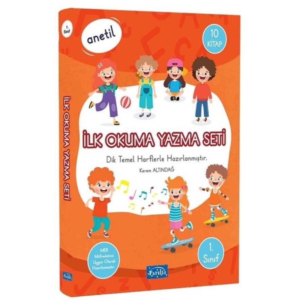 Anetil İlk Okuma Yazma Seti 10 Kitap