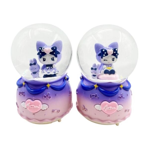 Sulu Kar Küresi Orta Boy Pilli C-173