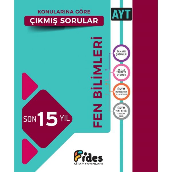 Fides AYT Fen Bilgiler Son 15 Yıl Konularına Göre Çıkmış Sorular