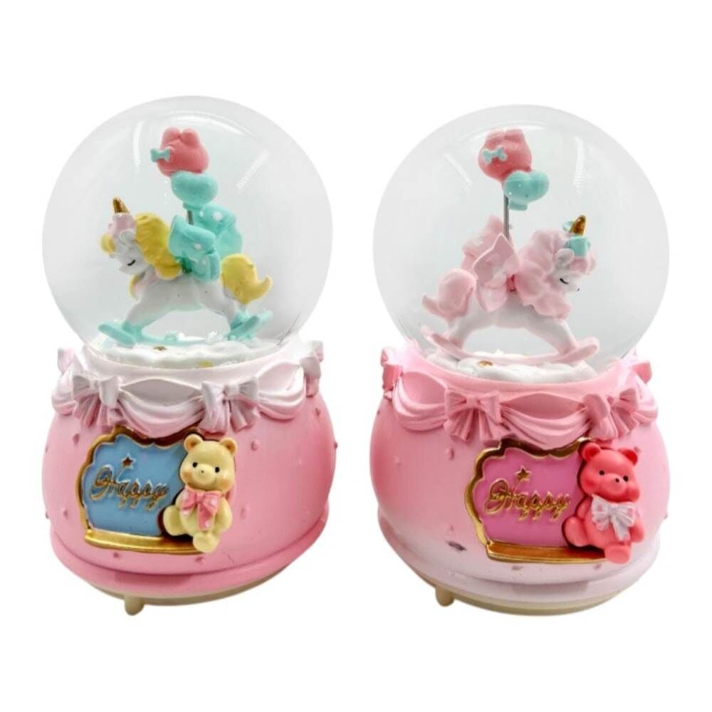 Sulu Kar Küresi Orta Boy Pilli C-183