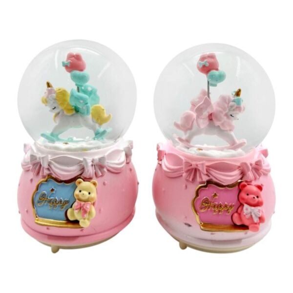 Sulu Kar Küresi Orta Boy Pilli C-183