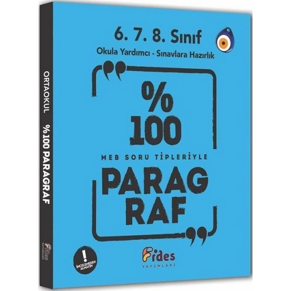 Fides 8.Sınıf Lgs %100 Paragraf Soru Bankası