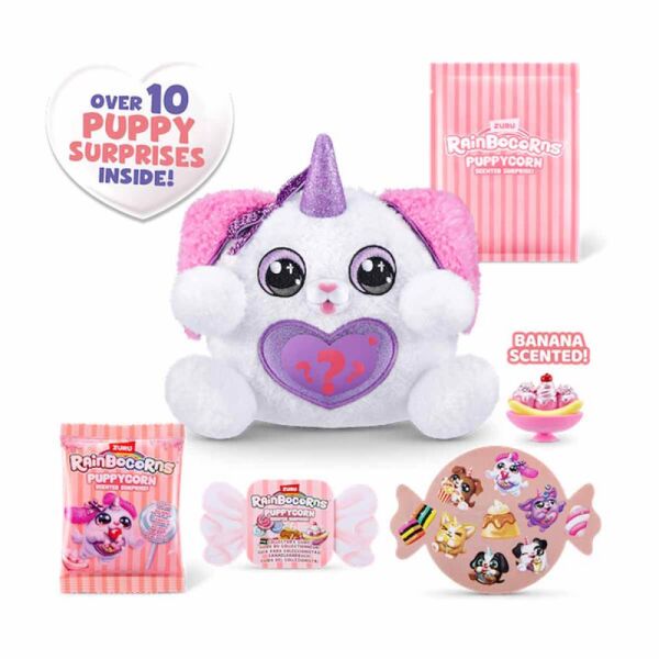 Rainbocorns Puppycorn Kokulu Sürpriz Paket RAR27000 Pembe