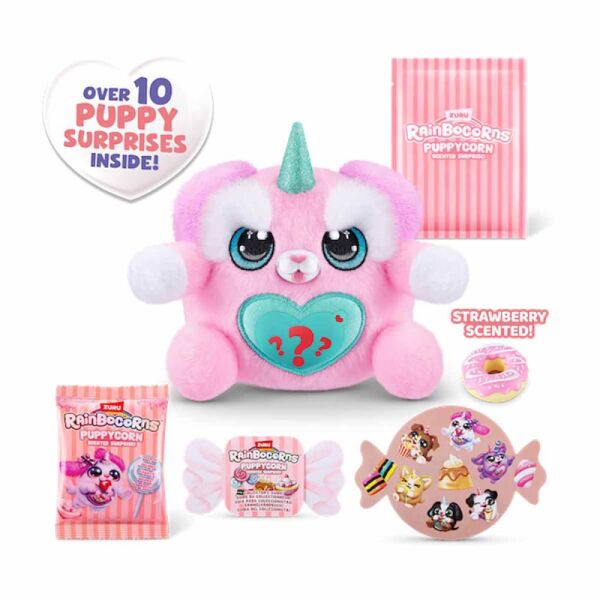 Rainbocorns Puppycorn Kokulu Sürpriz Paket RAR27000 Pembe
