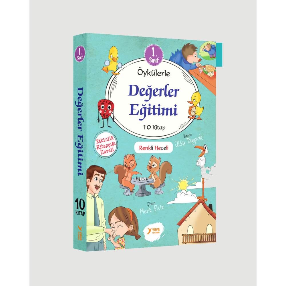 Öykülerle Değerler Eğitimi Seti 10 Kitap 1.Sınıf