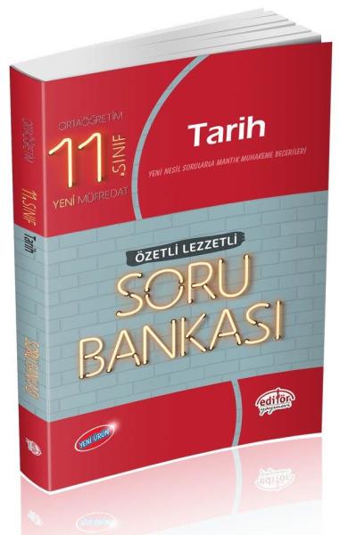 Editör 11 Sınıf Tarih Soru Bankası