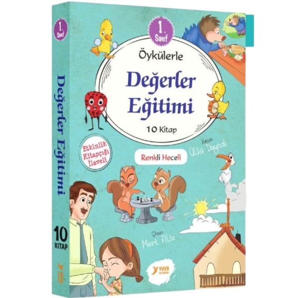 Öykülerle Değerler Eğitimi Seti 10 Kitap 1.Sınıf