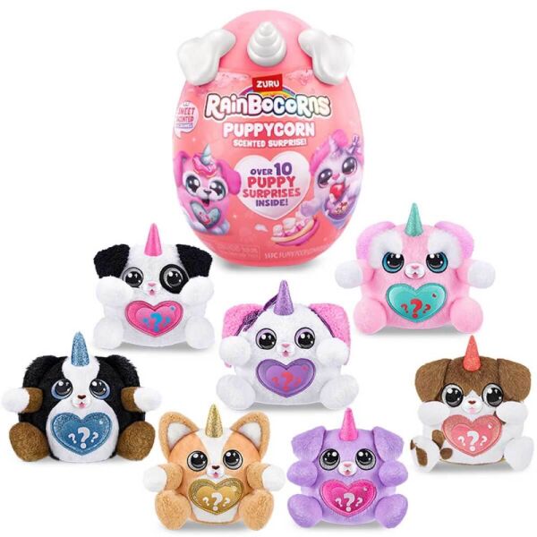 Rainbocorns Puppycorn Kokulu Sürpriz Paket RAR27000 Mor