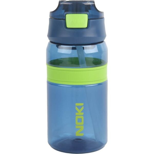 Noki Tritan Pipetli Silikon Kemerli 550 ml Matara T0119-130 Mavi
