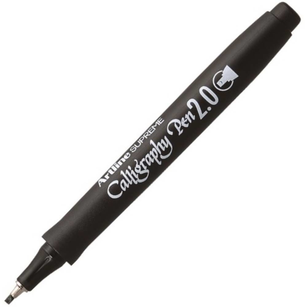 Artlıne Kaligrafi Kalemi Supreme Callıgraphy Pen 242 2.0 Siyah A-Epf-242 Black