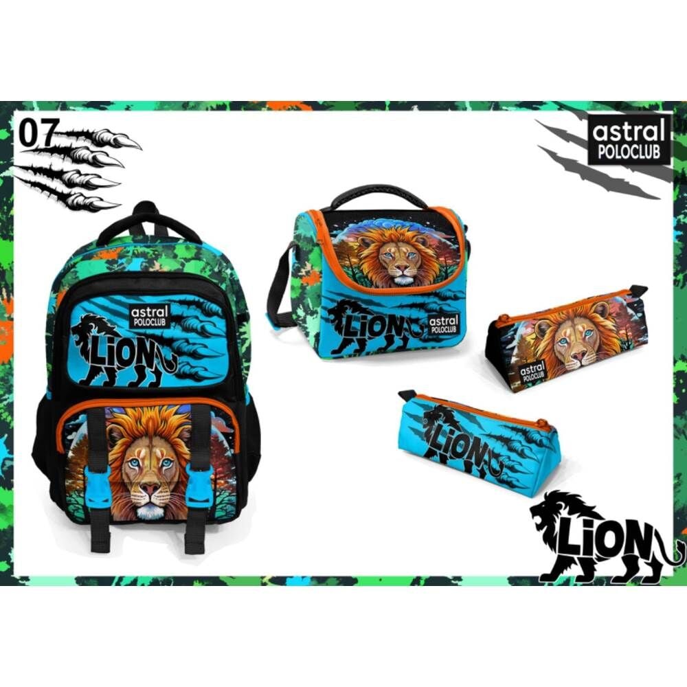 Astral Lesson Lion İlkokul Çantası 04300