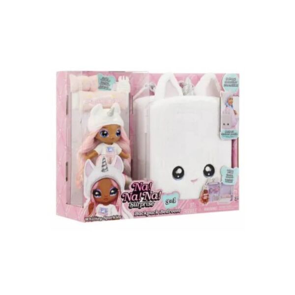 NaNaNa Surprise 3 ü1 Arada Büyük Sırt Çantalı Set Sparkles INA592365