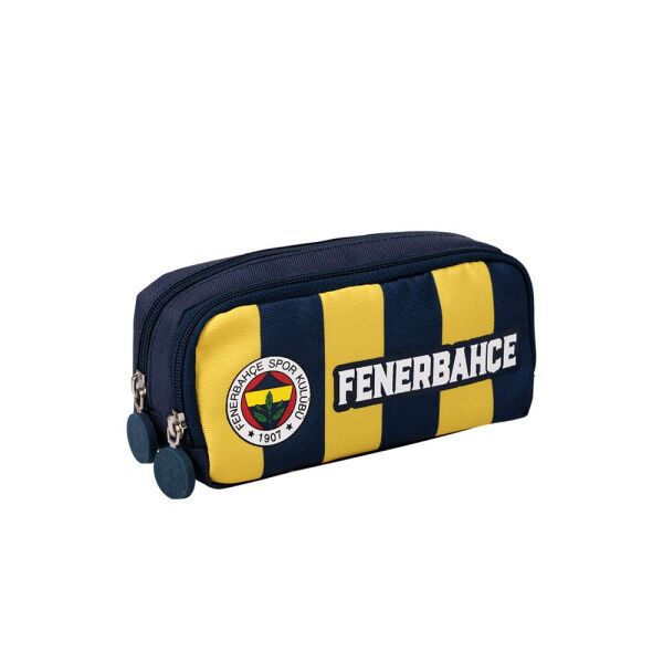 Fenerbahçe Çubuklu Forma Desen Kalem Çantası 2 Bölmeli 24758