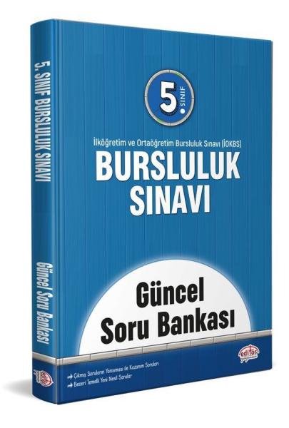 Editör 5.Sınıf Bursluluk Sınavı Soru Bankası