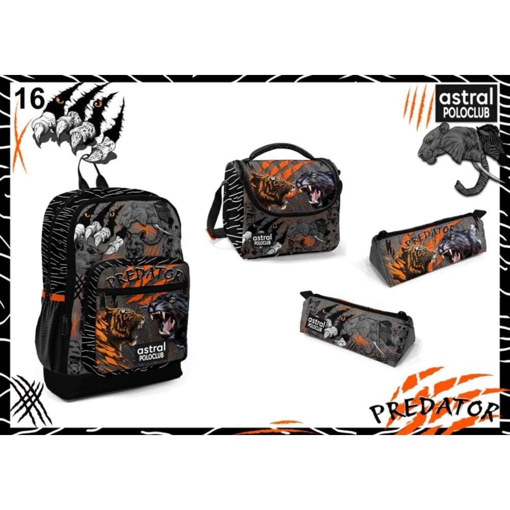 Astral Student Tiger İlkokul Çantası 06022