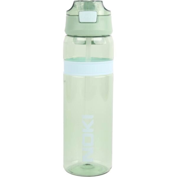 Noki Tritan Pipetli Silikon Kemerli 850 ml Matara T0120-160 Yeşil