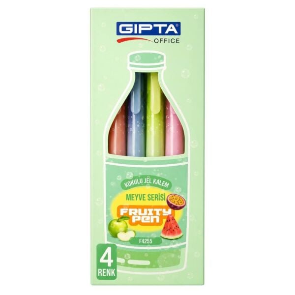Fruity Pen F4255 4 Renk Kokulu Jel Kalem