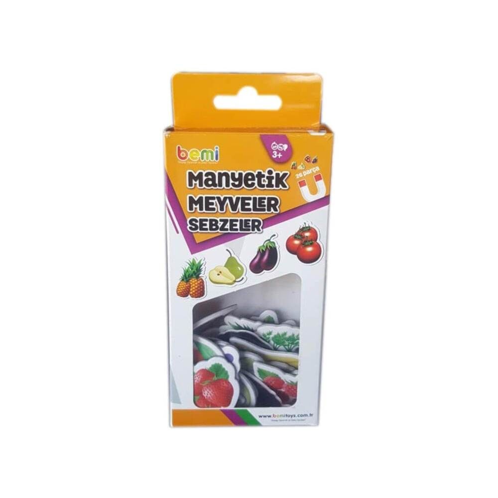 Bemi Manyetik Meyve Sebzeler 26 Parça