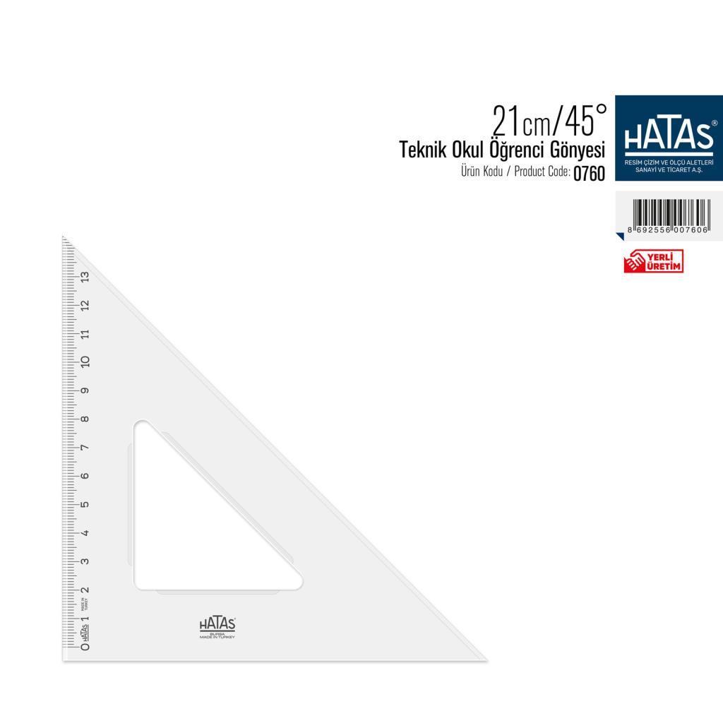 Hatas Teknik Okul Gönyesi 21/45 0760