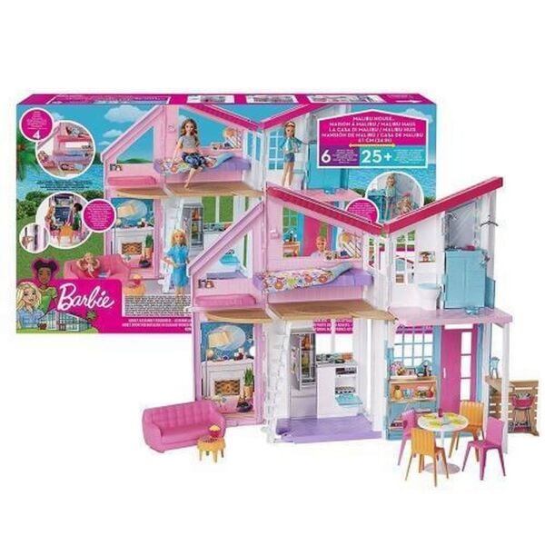 Barbienin Muhteşem Malibu Evi Fxg57