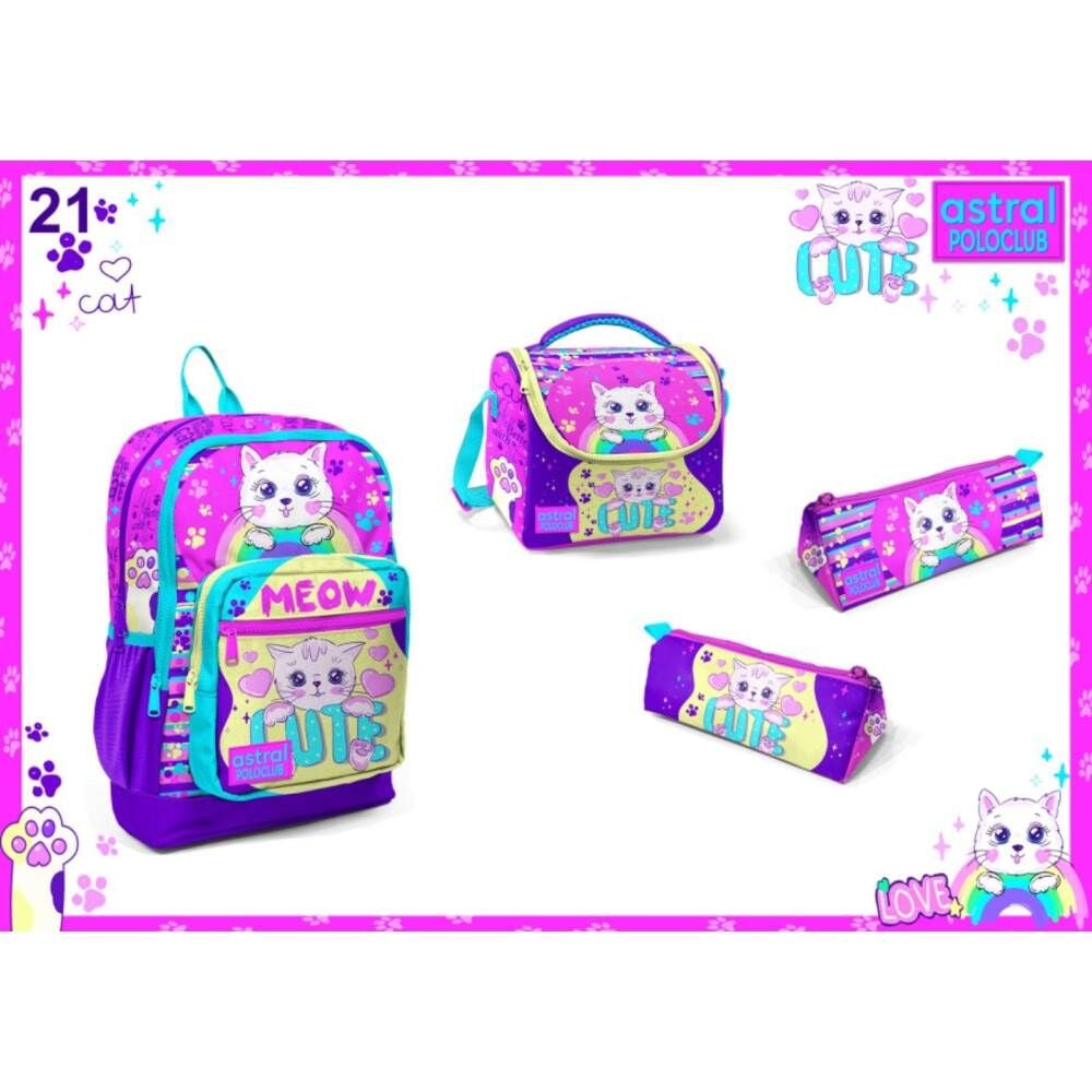 Astral Student Meow İlkokul Çantası 06030