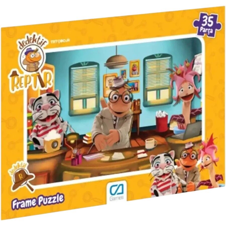 Dedektif Reptir 5207 35 Parça Puzzle