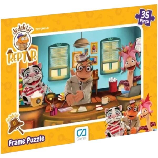 Dedektif Reptir 5207 35 Parça Puzzle