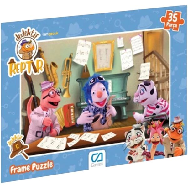 Dedektif Reptir 5207 35 Parça Puzzle