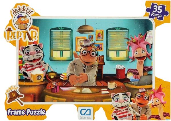 Dedektif Reptir 5207 35 Parça Puzzle