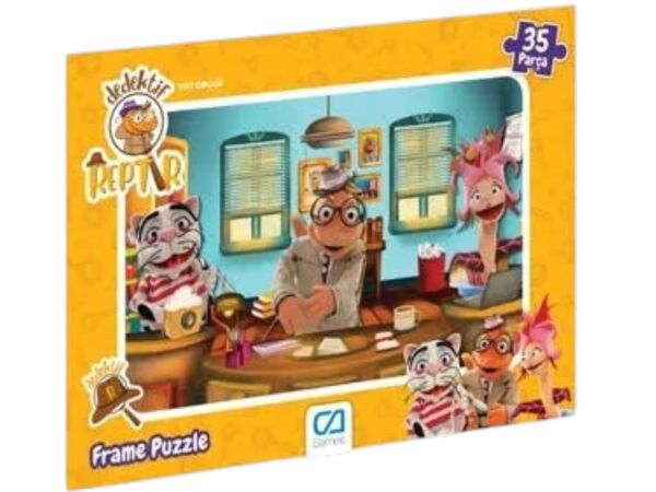 Dedektif Reptir 5207 35 Parça Puzzle