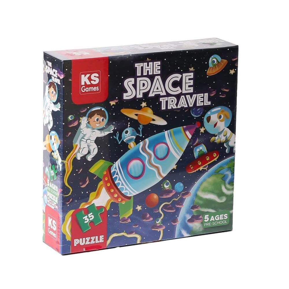 The Space Travel Pre School Çocuk Puzzle 35 Parça 32711