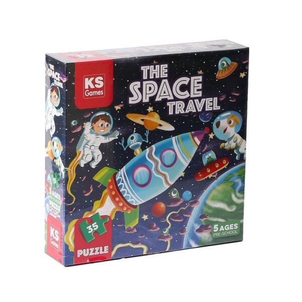 The Space Travel Pre School Çocuk Puzzle 35 Parça 32711