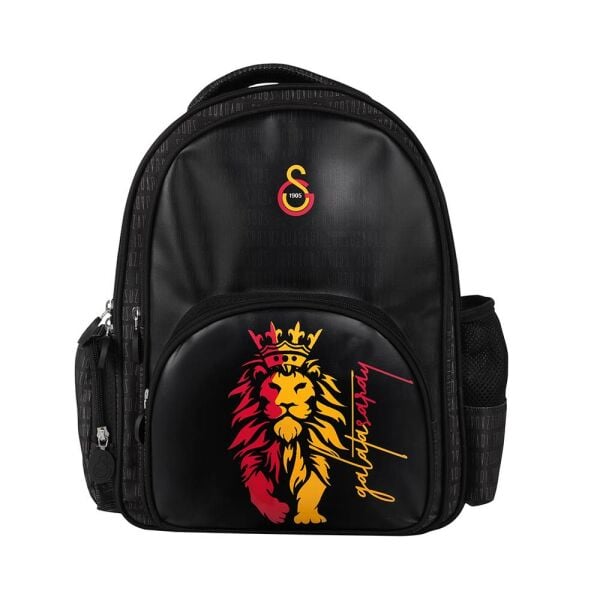 Galatasaray Red Yellow Leon Suni Deri Okul Çantası 24585
