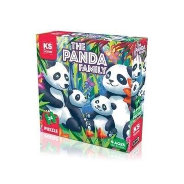 The Panda Family Pre School Çocuk Puzzle 24 Parça 32706