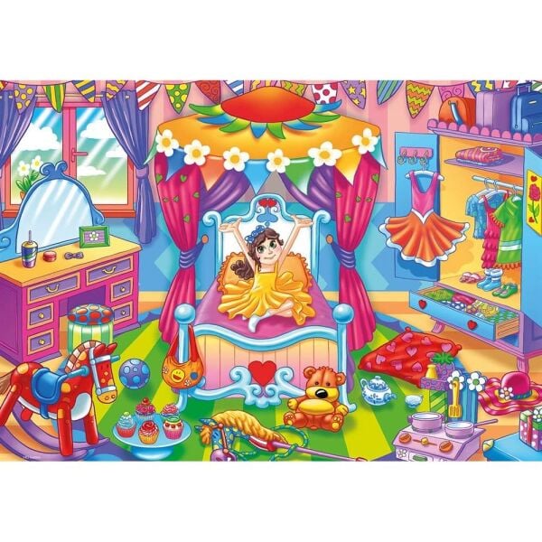 A Girl With Toys Jumbo Çocuk Puzzle 24 Parça 31010