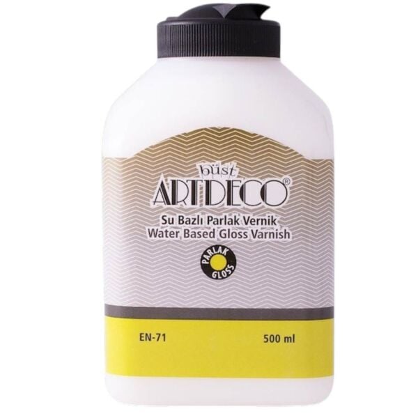 Artdeco Su Bazlı Parlak Vernik 500 ml V500