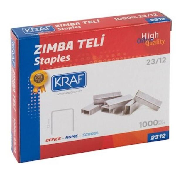 Kraf Zımba Teli 23/12 1000 Li 2312