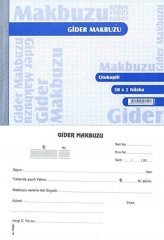 Özkan Gider Makbuzu Otokopili 50x2 Nüsha No:3 M0664