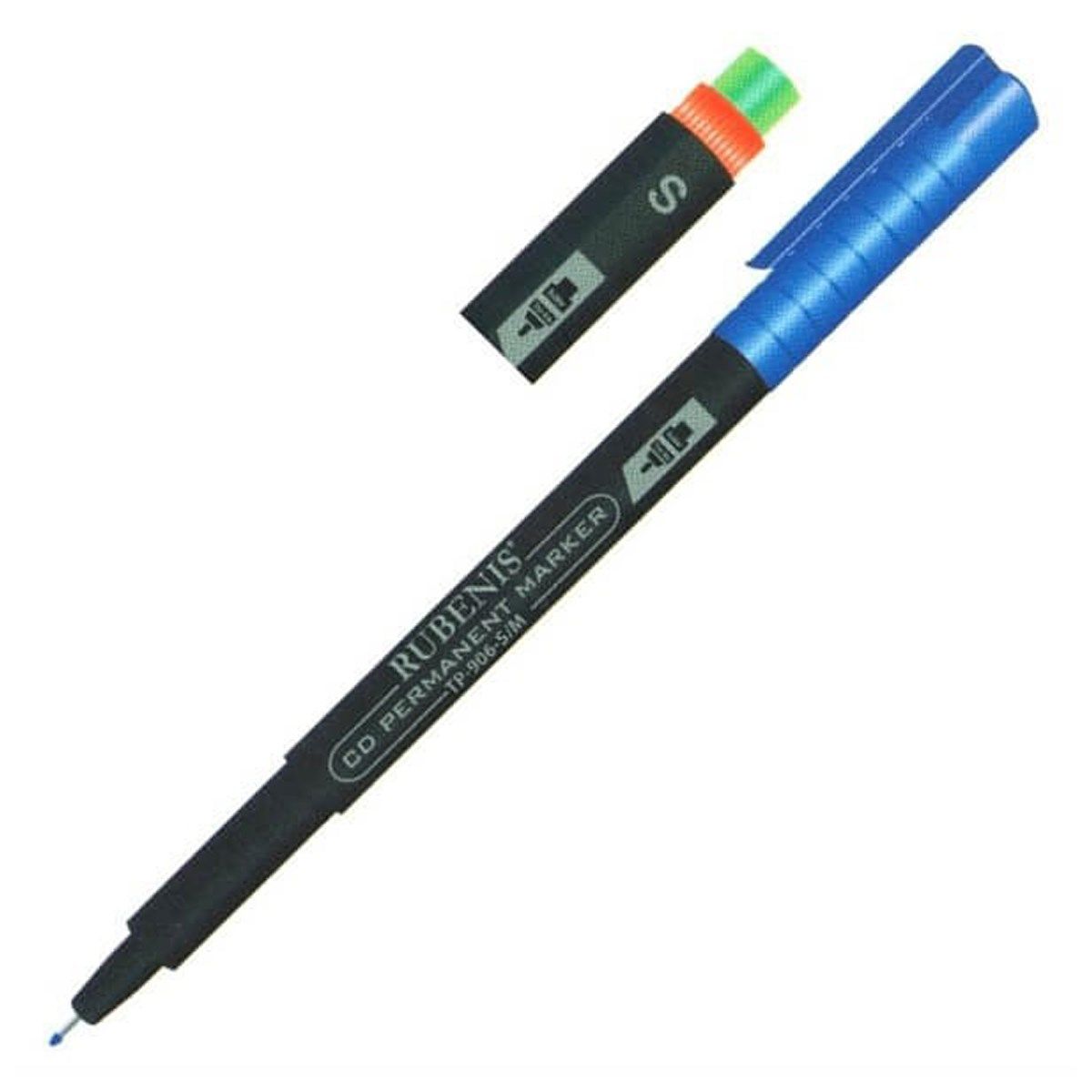 Rubenis Asetat Kalemi Silgili S Mavi 906