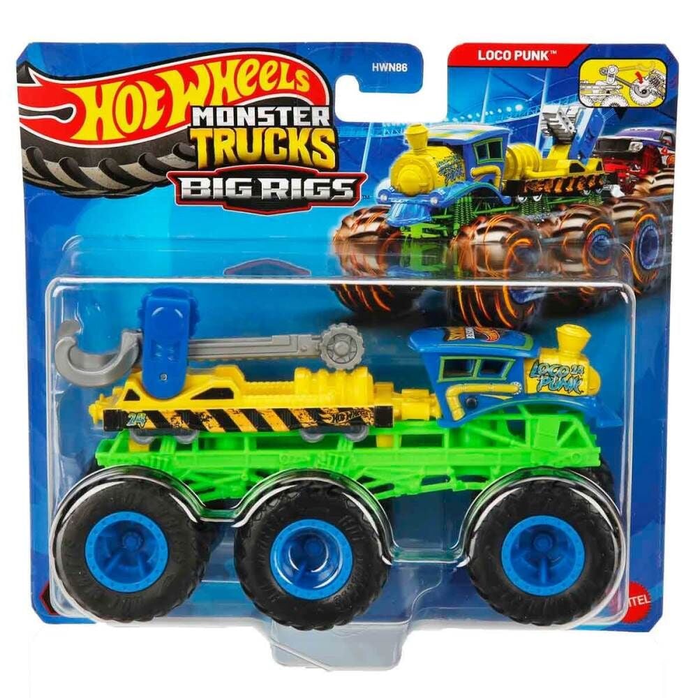 Hot Wheels Monster Trucks Çekici Arabalar HWN93 Loco Punk