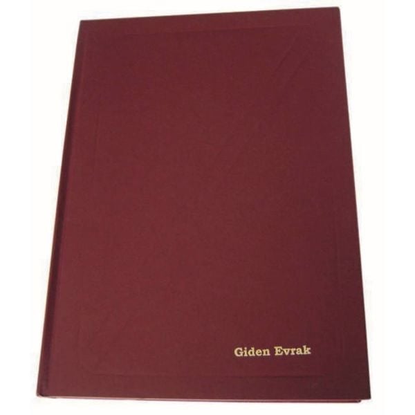 Dilman Giden Evrak Defteri Ciltli 22.5X32 192 Yp 5024