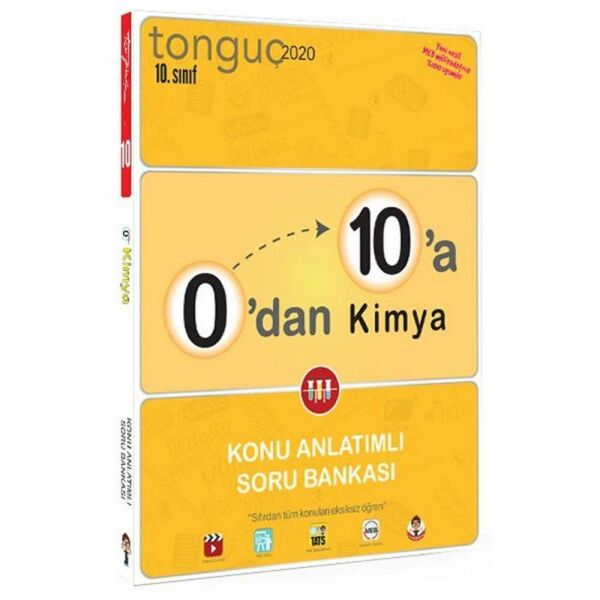 Tonguç 10.Sınıf 0 dan 10 a Kimya Konu Anlatımlı Soru Bankası