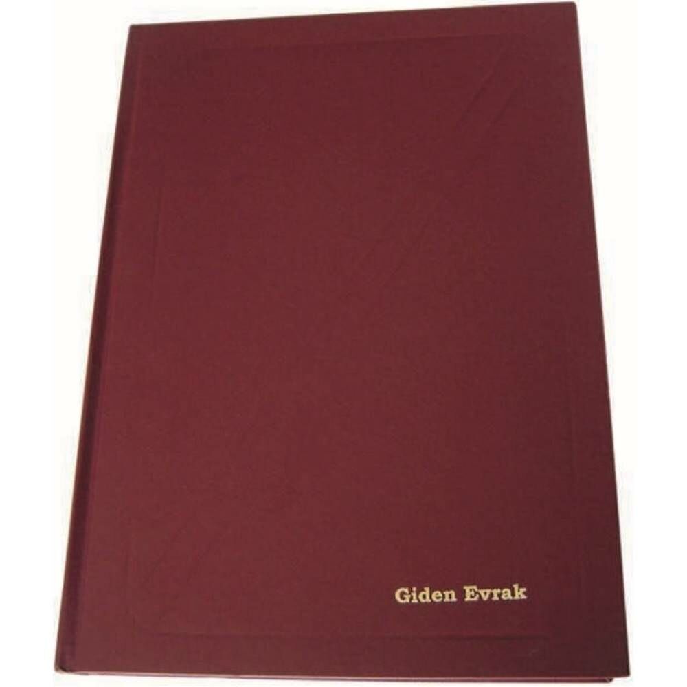 Dilman Giden Evrak Defteri Ciltli 22.5X32  96 Yp 5022