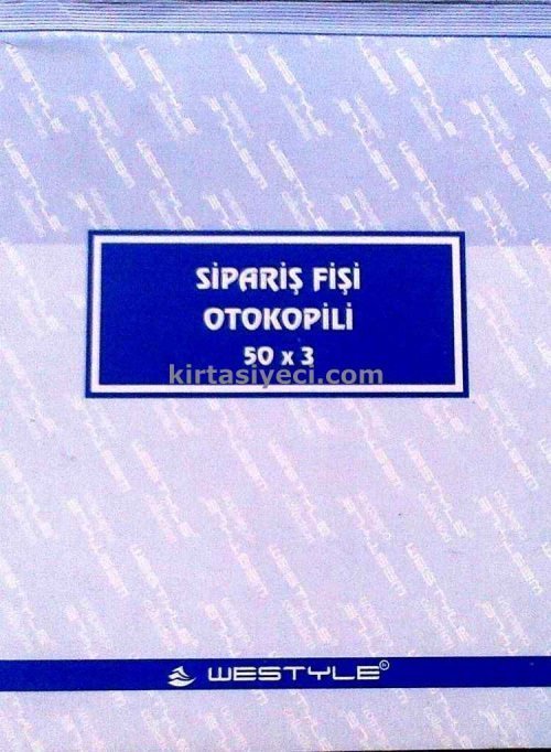Özkan Sipariş Fişi Otokopili 50x3 Nüsha M1150 521