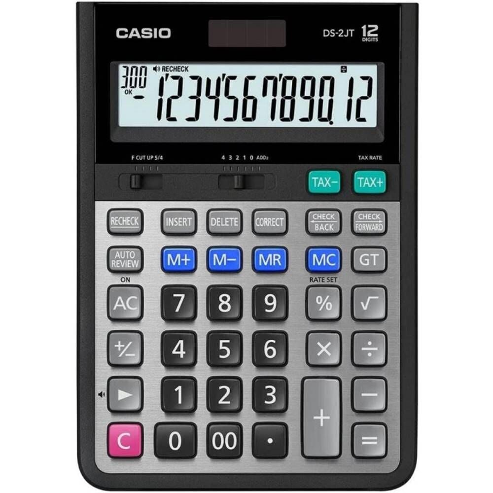 Casıo Hesap Makinesi Masaüstü Ds-2Jt 12 Hane