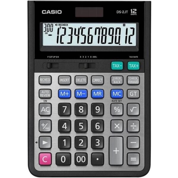 Casıo Hesap Makinesi Masaüstü Ds-2Jt 12 Hane