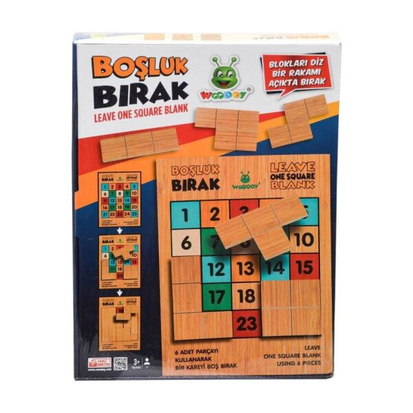 Boşluk Bırakma Oyunu Ahşap 119