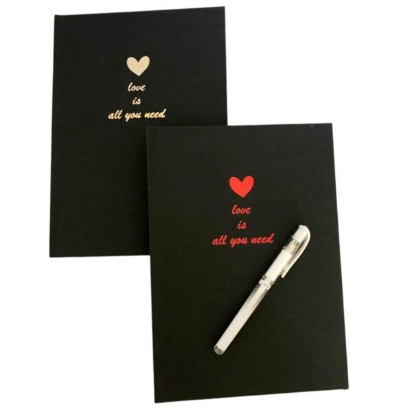 Gürmat 17x24 40 Yaprak Spiralli Siyah Defter 4726