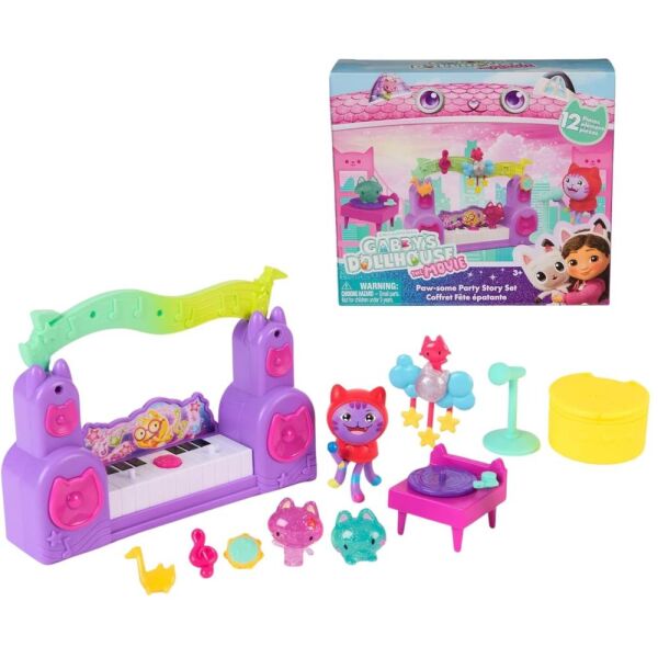 Gabby’s Dollhouse Hayal Evi Filmi Müzik Mini Oyun Seti 6074118